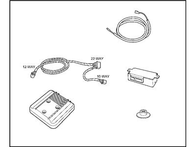 Mopar 82210297 INSTALKIT-SATELITE Receiver