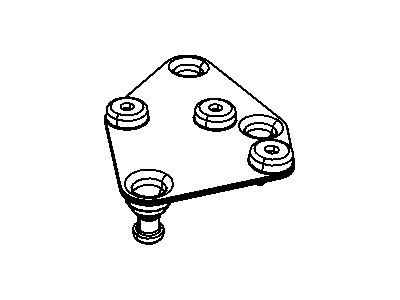 Mopar 68013573AA Bracket-Hydraulic Control Unit