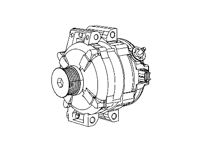 2014 Jeep Wrangler Alternator - 4727866AD