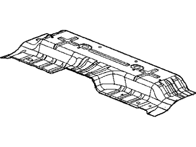 Mopar 55359575AA Pan-Rear Floor