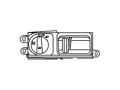 Mopar 4607026AB Switch-HEADLAMP And Fog Lamp