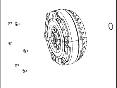 2013 Ram 2500 Torque Converter - 68109671AF