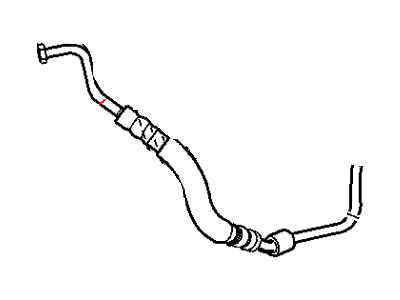 2003 Dodge Grand Caravan Power Steering Hose - 4743030AD