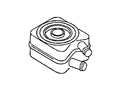 Mopar 68000688AB Engine Oil Cooler