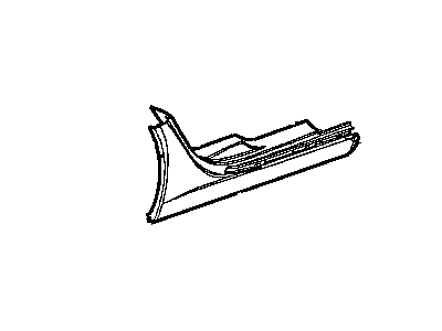 Mopar 5018725AA APPLIQUE-Quarter Panel