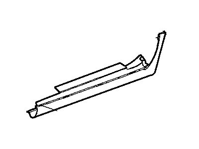 Mopar 5018736AA APPLIQUE-Fender