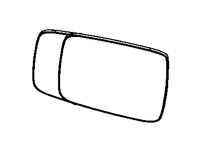 Mopar 68067731AA Glass-SPOTTER Mirror Replacement