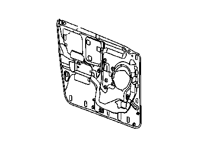 Mopar 55276172AI Shield-Front Door