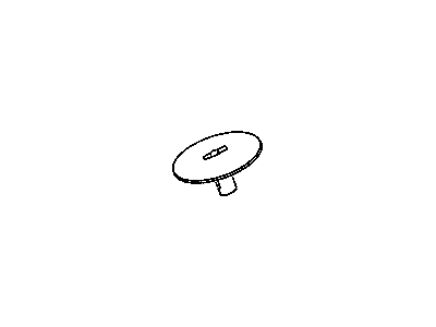 Mopar 56010354AA Clip-Floor Pan Cover Button