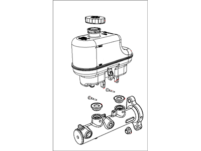 Mopar 4581585AC Brake Mastr Cylinder