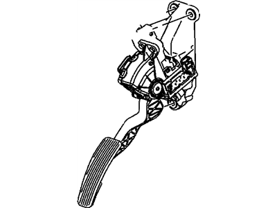 Mopar 4861716AA Pedal-Accelerator