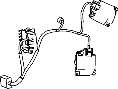 Mopar 5183159AA Wiring-A/C And Heater