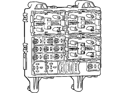 Mopar 56010436AE Fuse Box Block Control Module Computer