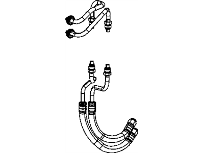Mopar 5191278AA Tube-Combo Cooler To TRANSMISSIO