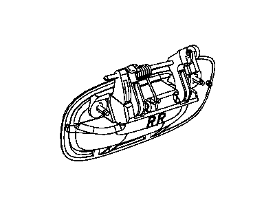 Mopar 1NS92ARHAA Handle-Exterior Door