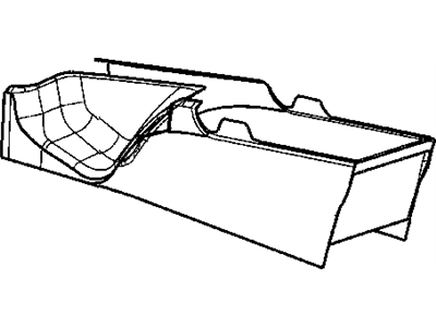 Mopar 1BR44BD5AA Housing-Console