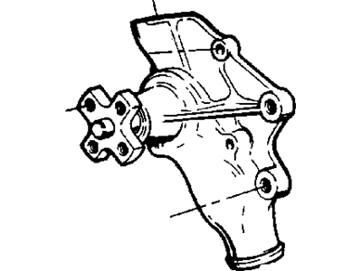 Mopar 4626054AD Engine Cooling Water Pump