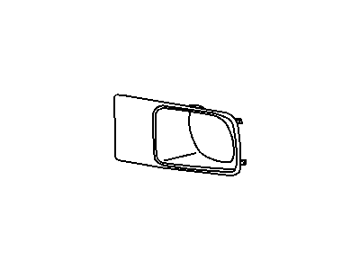 Mopar 5030049AB Bezel-Fog Lamp