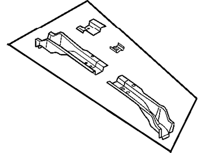 Mopar 55257123AA UNDERBODY Front