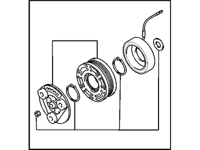 2002 Dodge Stratus A/C Clutch - MR500254