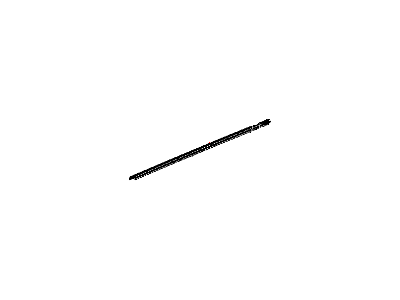 Mopar 55372139AB WEATHERSTRIP-Rear Door Belt Outer