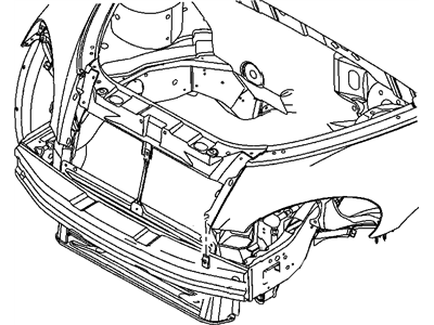 Mopar 5027984AD CROSSMEMBER-Radiator