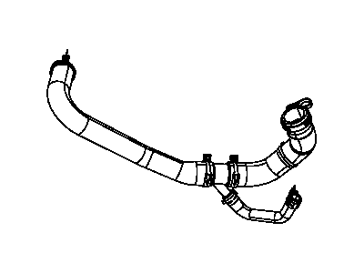 Mopar 4596562AD Hose-Radiator Outlet