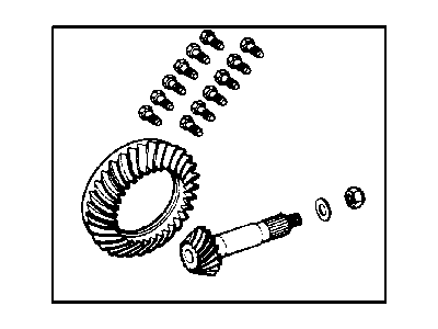 Mopar 4864966 Gear Kit-Ring And PINION