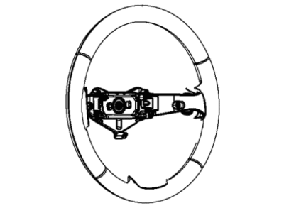 2015 Dodge Journey Steering Wheel - 1RU63DX9AI