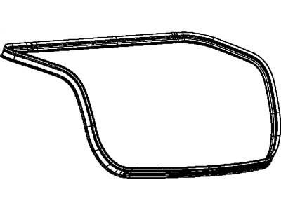 Mopar 68040030AE WEATHERSTRIP-DECKLID