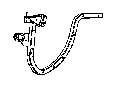 Mopar 55113712AF Hinge-Deck Lid