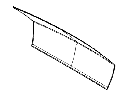 Mopar 68127959AA DECKLID