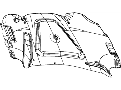 Mopar 55365080AC SILENCER-Hood