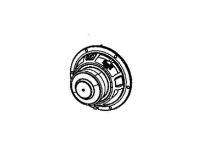 2014 Jeep Wrangler Car Speakers - 5091271AA