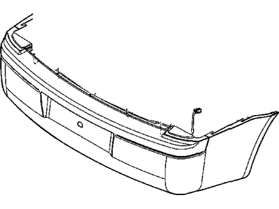 Mopar 4805987AA Molding-FASCIA