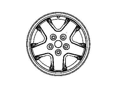 Mopar Spare Wheel - 1BX27PAKAB
