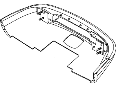 1997 Dodge Viper Bumper - LB051BEAB