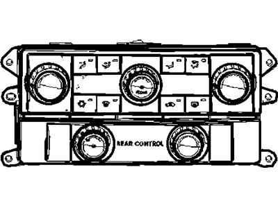 Mopar 55111804AI Air Conditioning And Heater Control