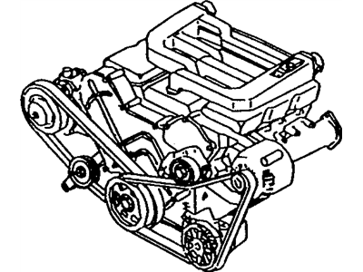 Chrysler LHS Drive Belt - 4573013AB