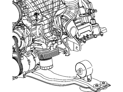 2014 Chrysler 200 Engine Mount Bracket - 5090606AA