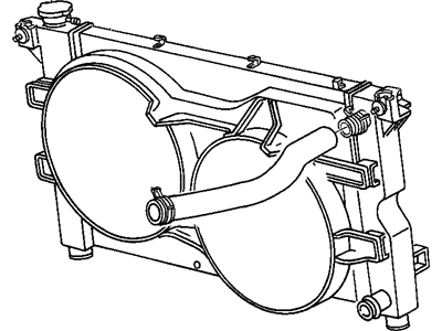 Mopar 4682332 Hose-Radiator Inlet