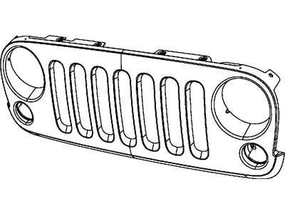 Mopar 68046306AB Grille-Radiator