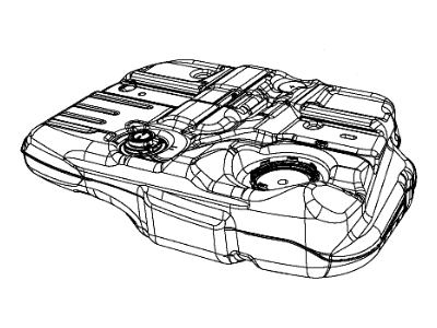 Mopar 68158197AE Fuel Tank