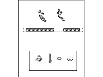 Mopar 82209871AD Step Kit-Tubular Side