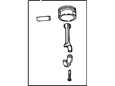 Dodge Caravan Piston - 4897772AB