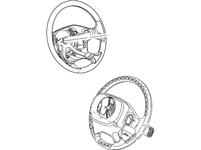 Dodge Ram 3500 Steering Wheel - YP211DVAB