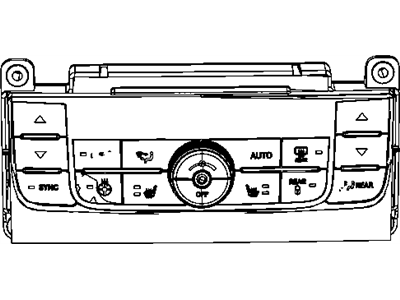 Mopar 55111235AF Air Conditioner And Heater Control