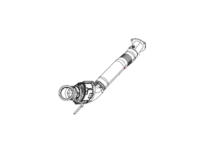 2017 Ram 3500 Exhaust Pipe - 68087104AG
