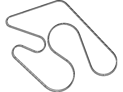 2011 Ram 3500 Drive Belt - 53041139AC