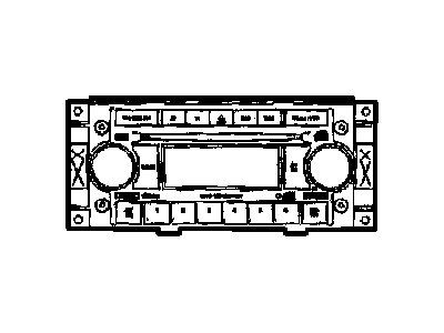 Mopar 5064362AB Radio-AM/FM With Cd And EQUALIZER